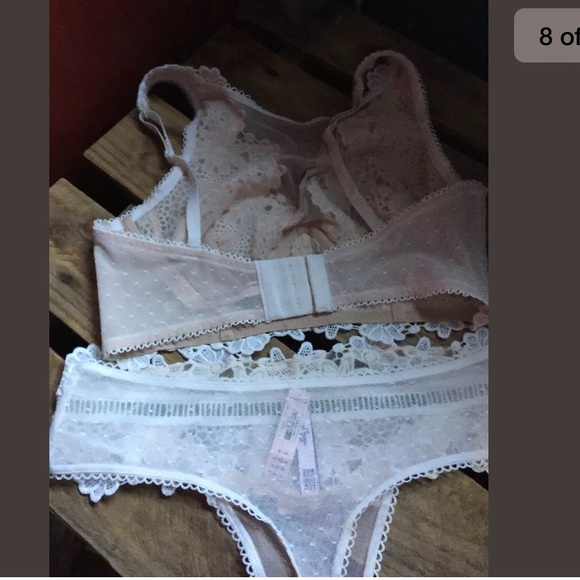 Victoria’s Secret floral sheer wanderlust bra set - Picture 7 of 8